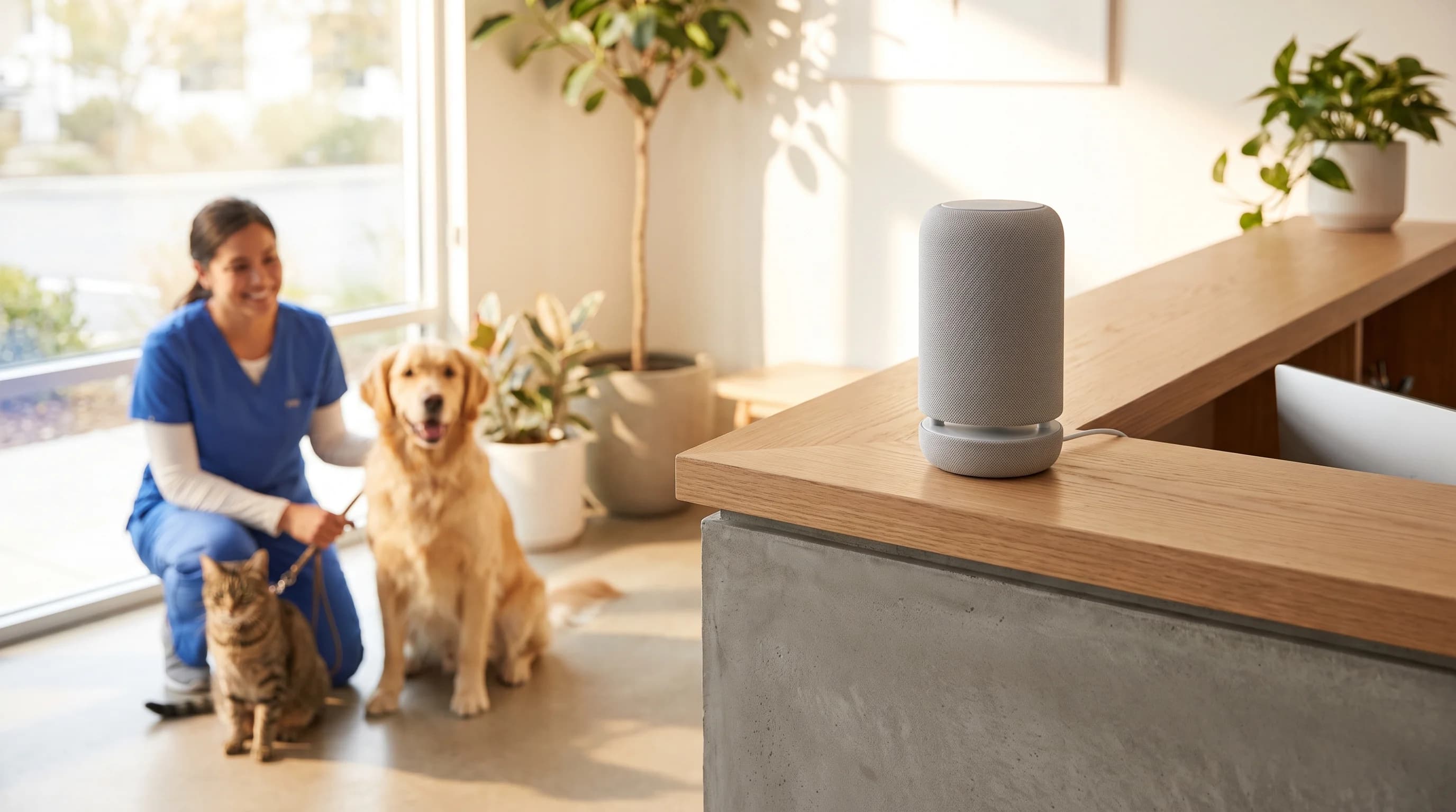 AI Receptionist for Veterinary Clinics: The Triage Question Roundups Skip